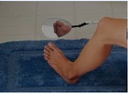 Diabetic Foot Care THE USE OF A MIRROR TO VIEW SOLES OF FEET