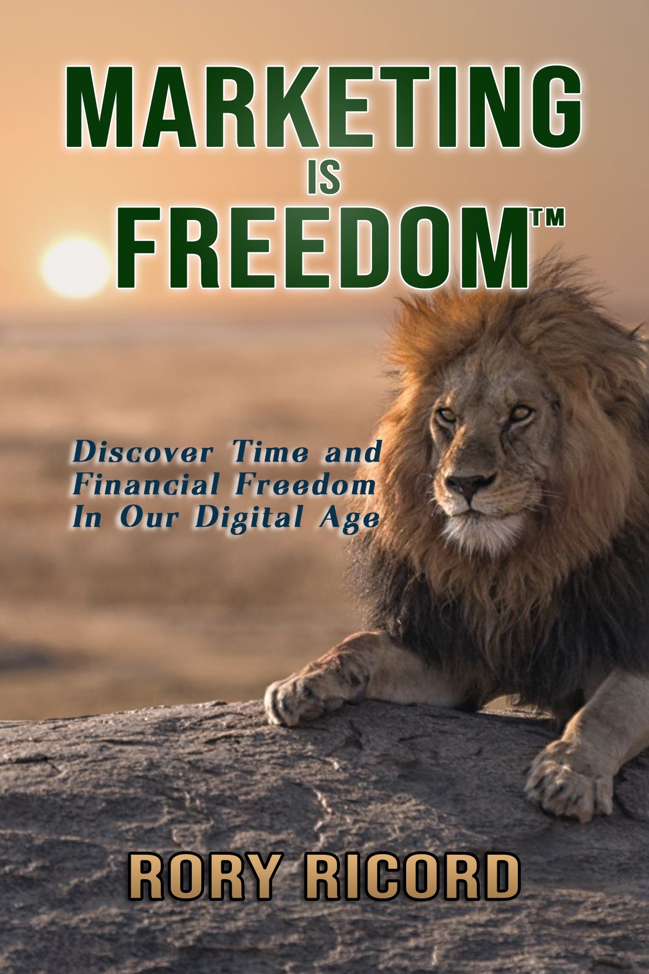 The road to financial freedom. the book Rory wrote explaining  called marketing is freedom.