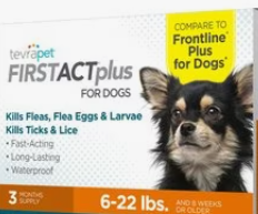 All About Pets And Their Needs. Firstact plus  kills fleas, flea eggs, larvae, and ticks & lice